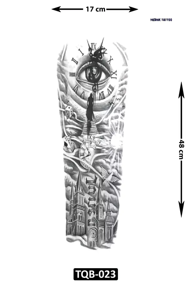 Kol Kaplamalı Dövme TQB-023