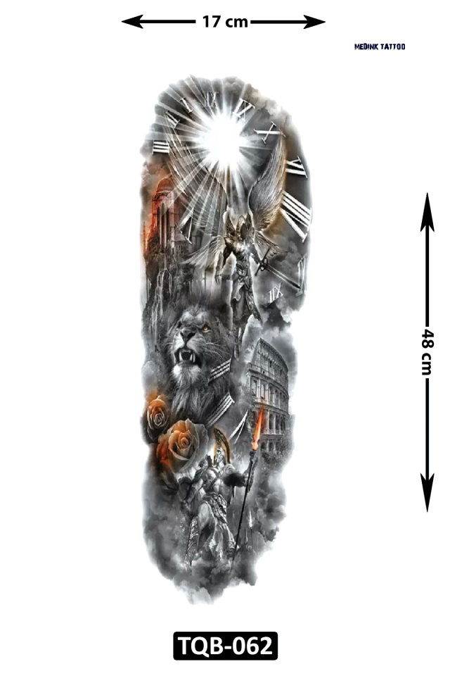 Kol Kaplamalı Dövme TQB-062