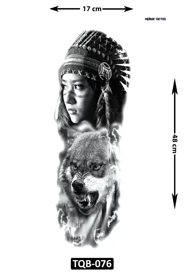 Kol Kaplamalı Dövme TQB-076
