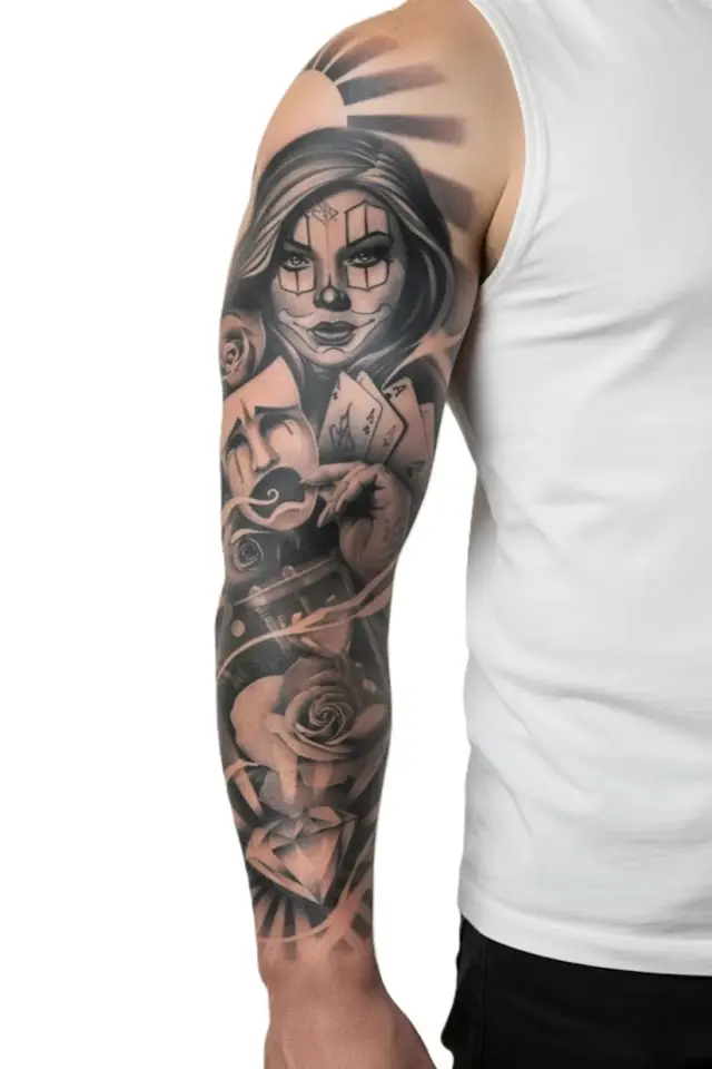 Kol Kaplamalı Dövme TQB-083