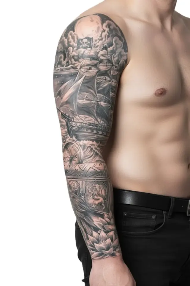 Kol Kaplamalı Dövme TQB-098