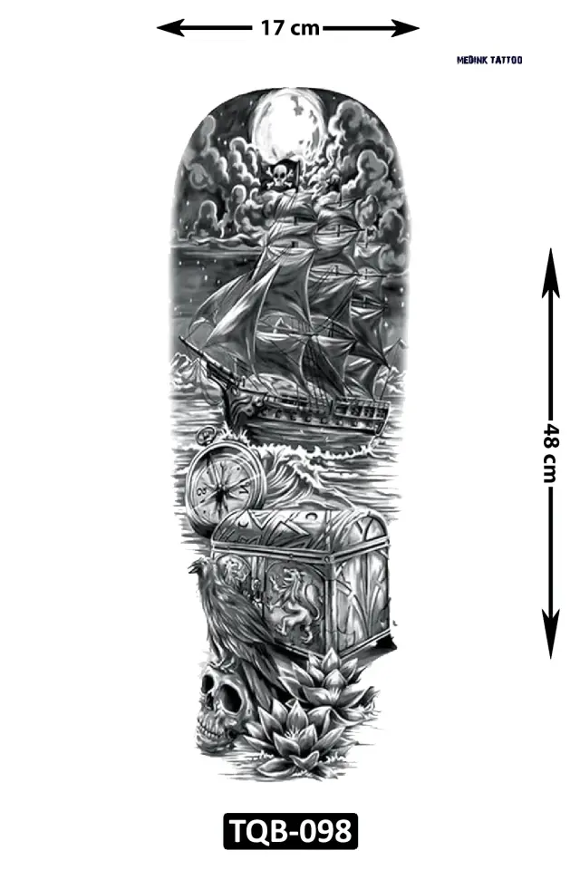 Kol Kaplamalı Dövme TQB-098