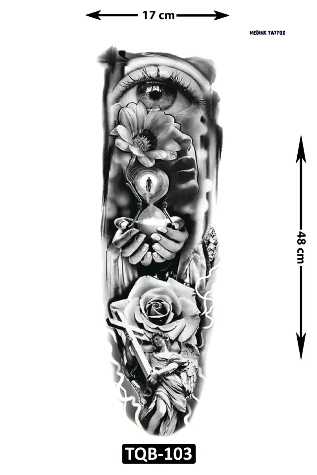 Kol Kaplamalı Dövme TQB-103