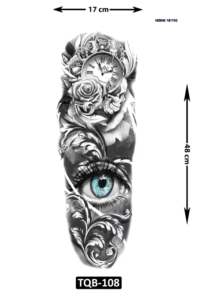 Kol Kaplamalı Dövme TQB-108