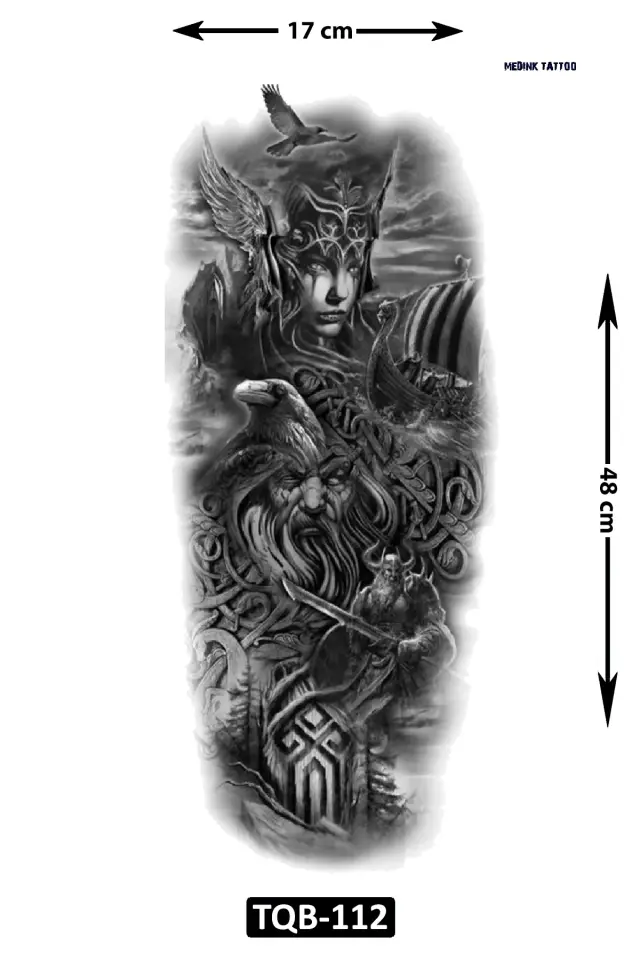 Kol Kaplamalı Dövme TQB-112