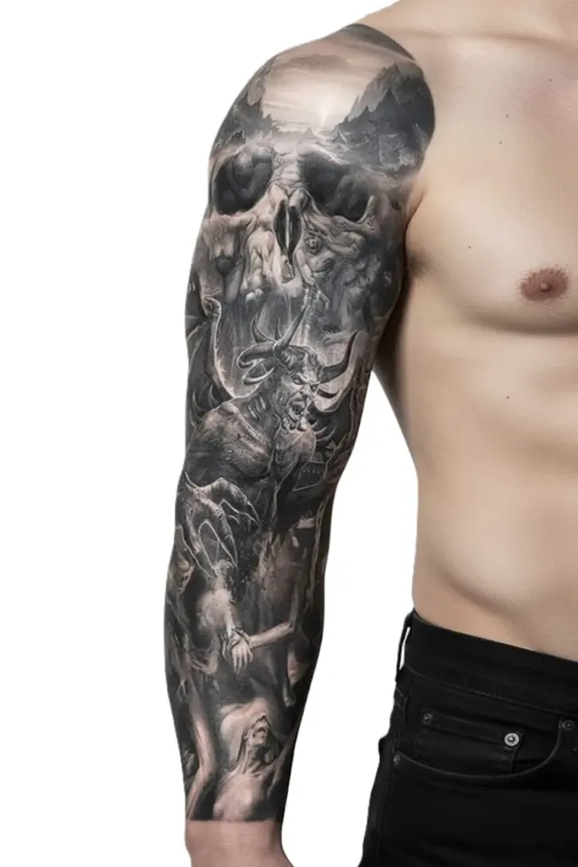 Kol Kaplamalı Dövme TQB-114