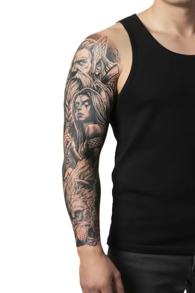 Kol Kaplamalı Dövme TQB-128