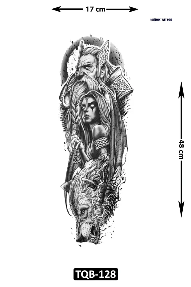 Kol Kaplamalı Dövme TQB-128