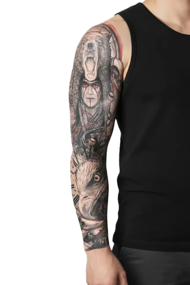 Kol Kaplamalı Dövme TQB-136