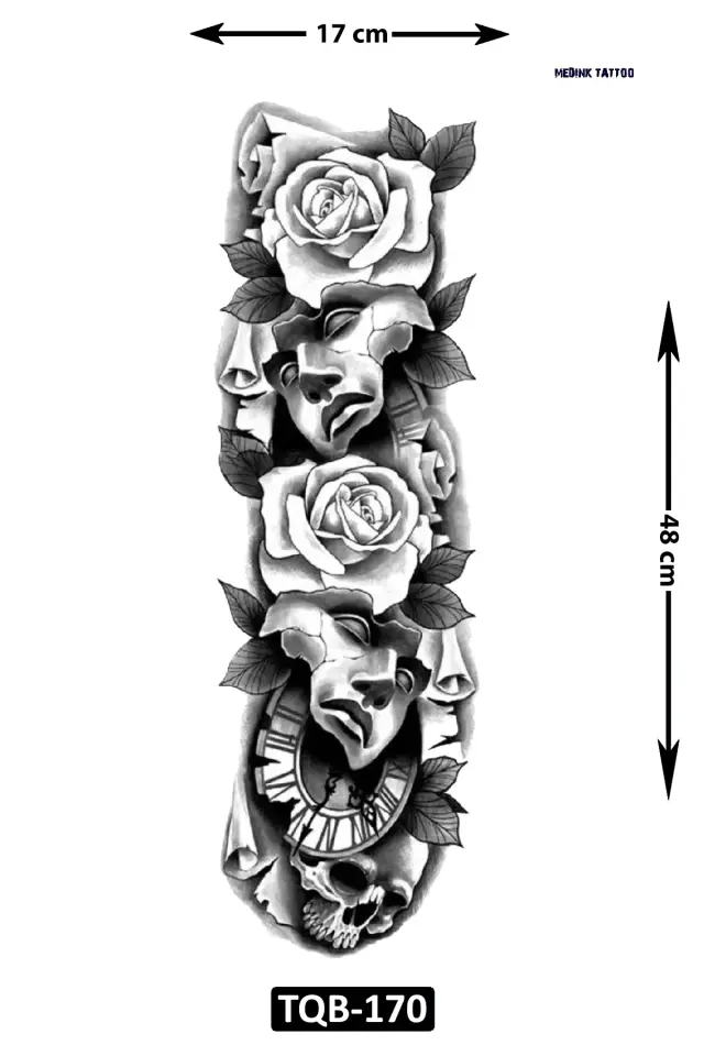 Kol Kaplamalı Dövme TQB-170
