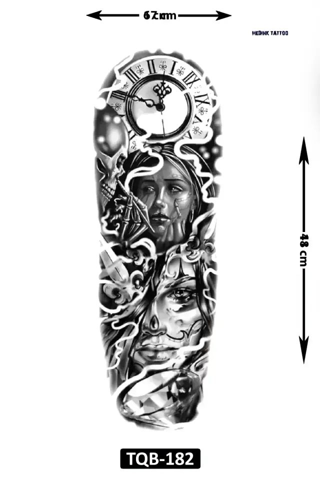 Kol Kaplamalı Dövme TQB-182