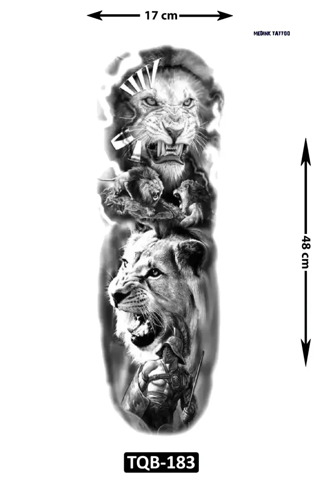 Kol Kaplamalı Dövme TQB-183