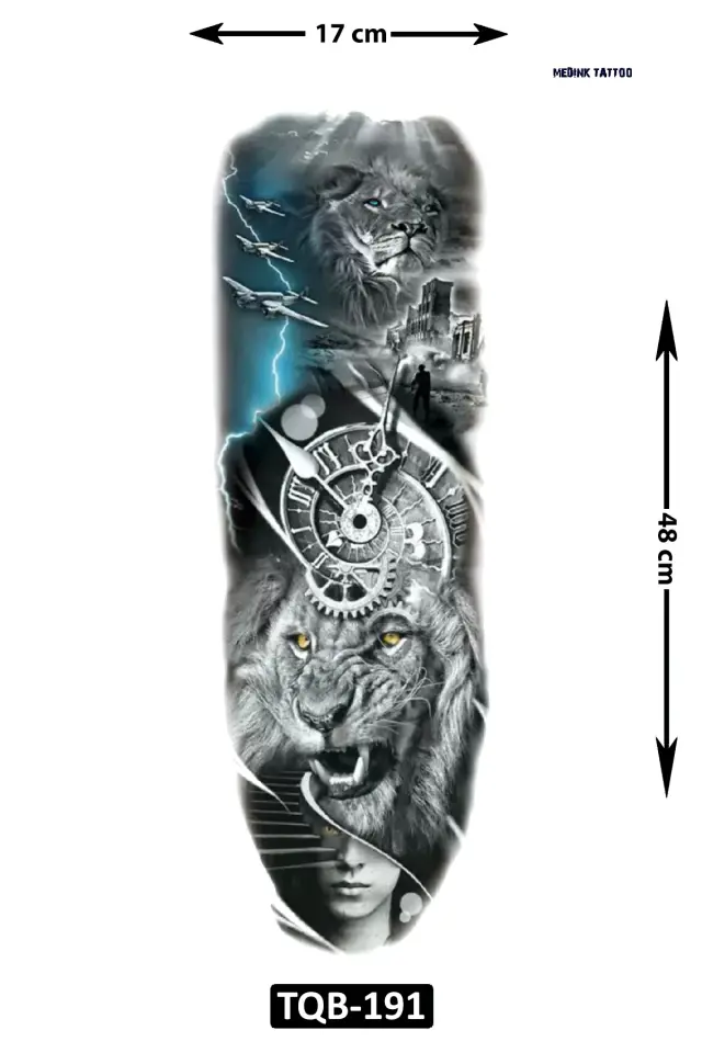Kol Kaplamalı Dövme TQB-191
