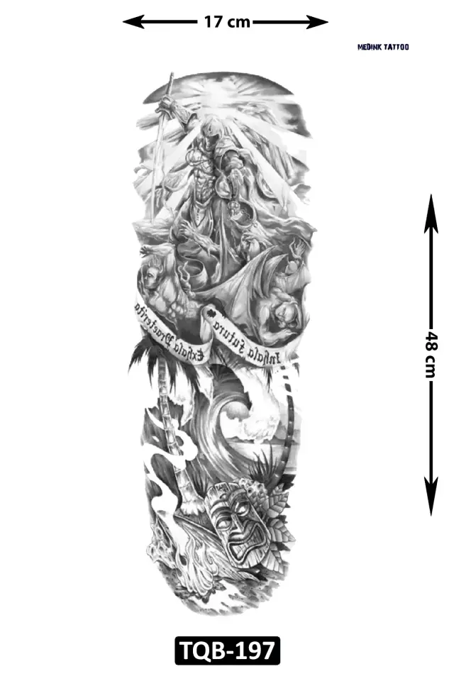 Kol Kaplamalı Dövme TQB-197