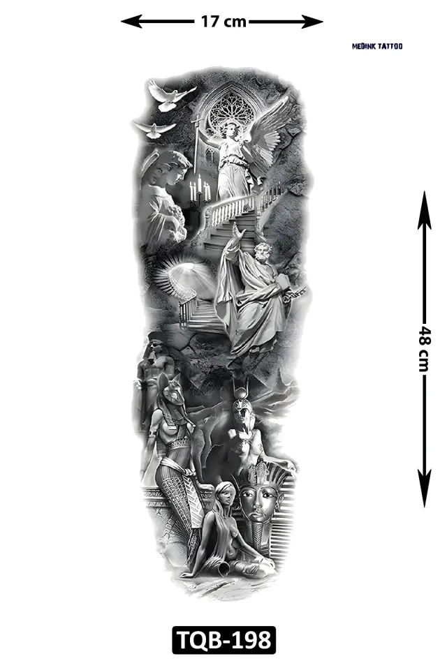 Kol Kaplamalı Dövme TQB-198