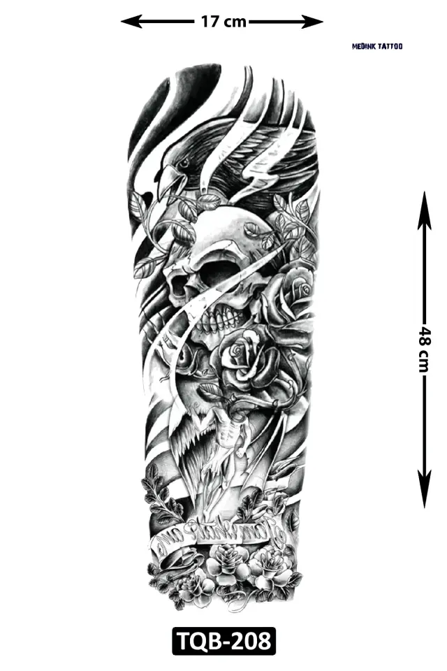 Kol Kaplamalı Dövme TQB-208