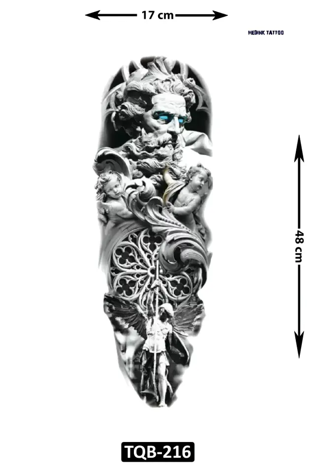 Kol Kaplamalı Dövme TQB-216