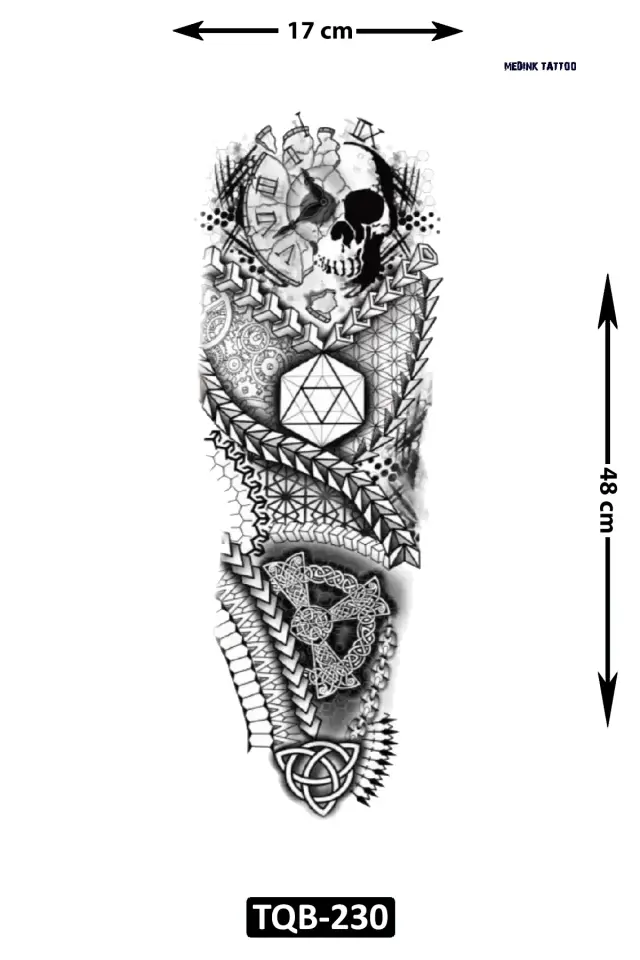 Kol Kaplamalı Dövme TQB-230