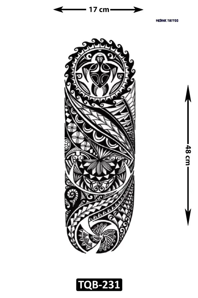 Kol Kaplamalı Dövme TQB-231