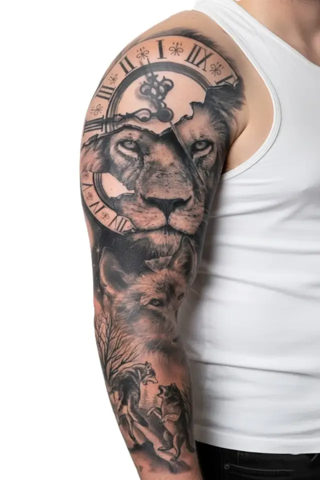 Kol Kaplamalı Dövme TQB-245