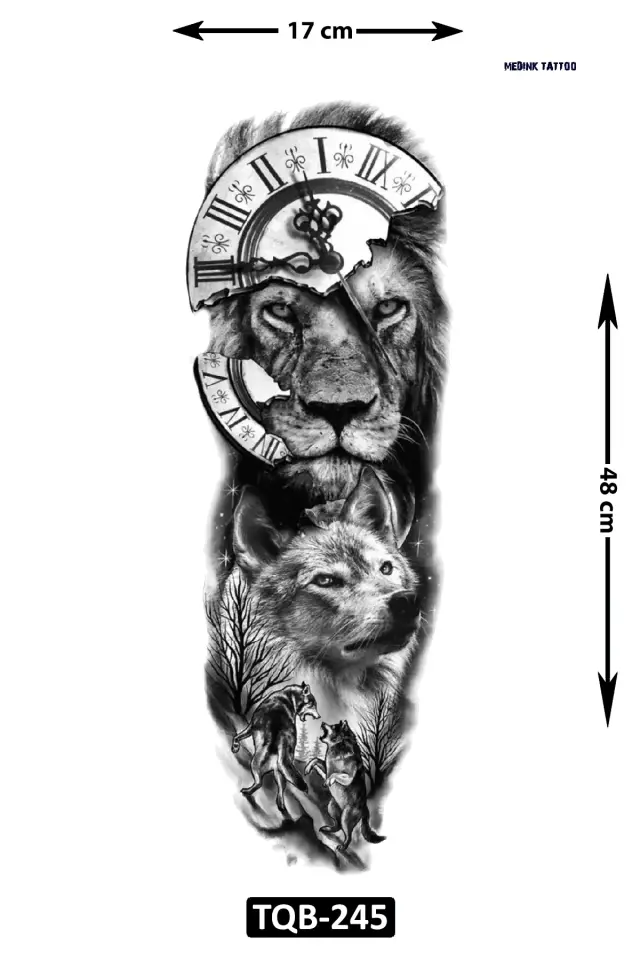 Kol Kaplamalı Dövme TQB-245