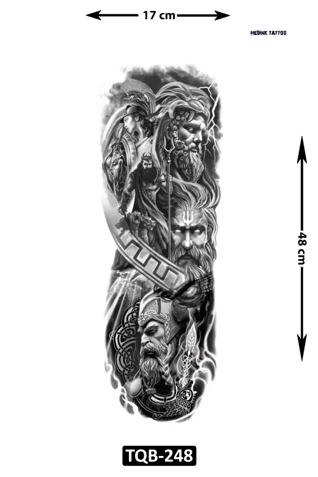 Kol Kaplamalı Dövme TQB-248