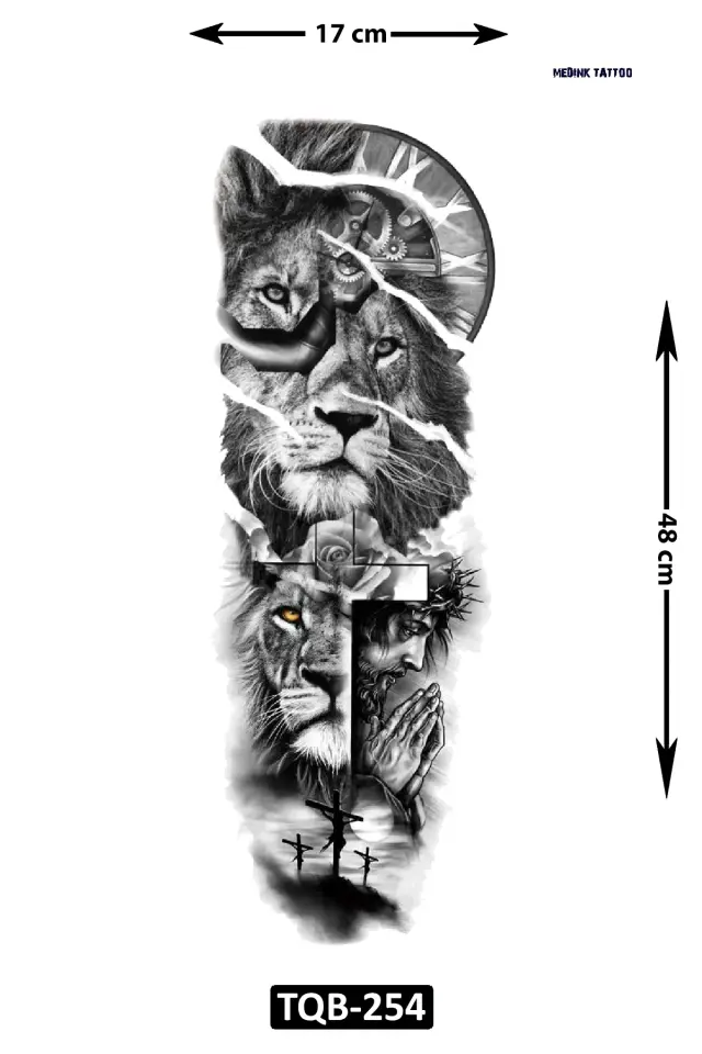 Kol Kaplamalı Dövme TQB-254