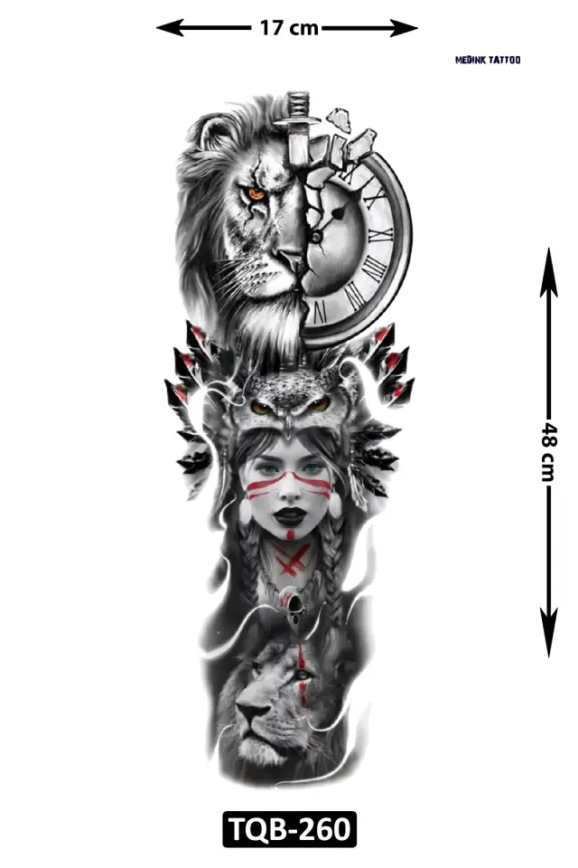 Kol Kaplamalı Dövme TQB-260