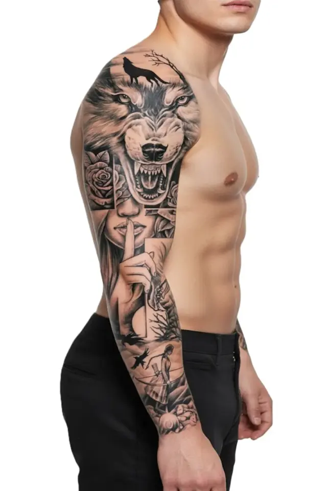 Kol Kaplamalı Dövme TQB-273