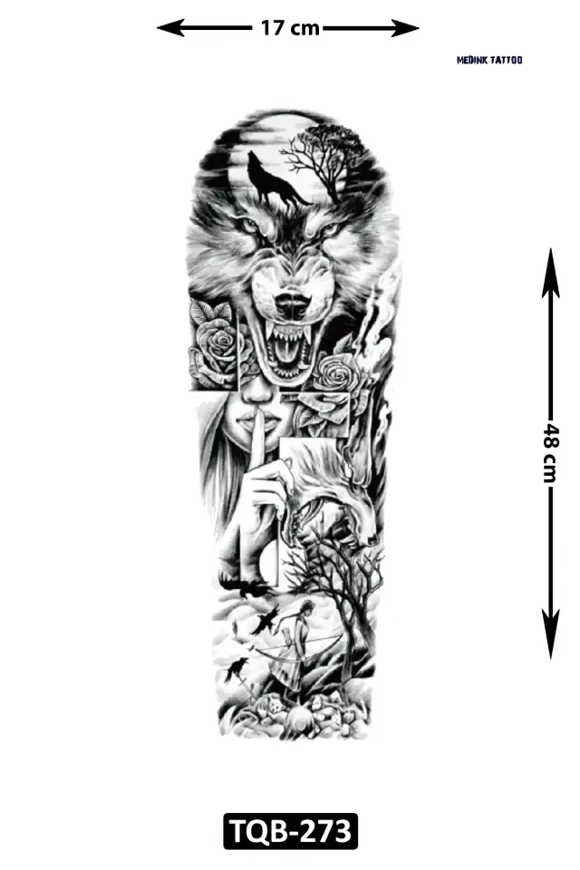 Kol Kaplamalı Dövme TQB-273