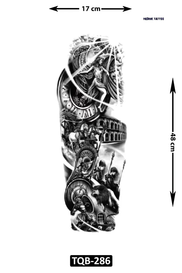 Kol Kaplamalı Dövme TQB-286