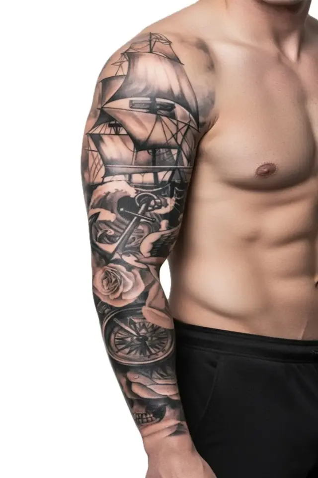 Kol Kaplamalı Dövme TQB-295