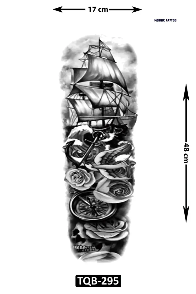 Kol Kaplamalı Dövme TQB-295