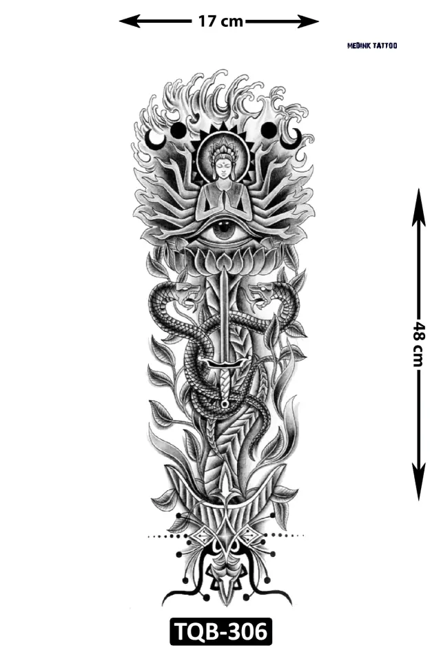 Kol Kaplamalı Dövme TQB-306