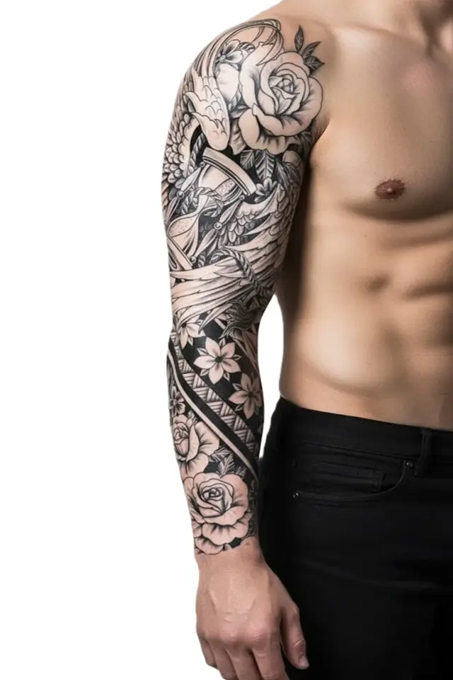 Kol Kaplamalı Dövme TQB-312