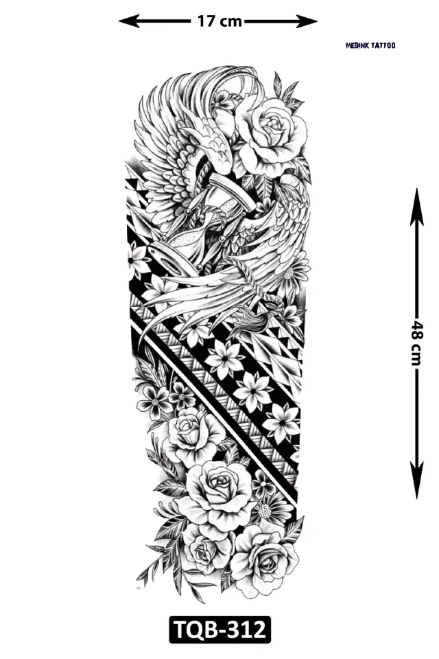 Kol Kaplamalı Dövme TQB-312