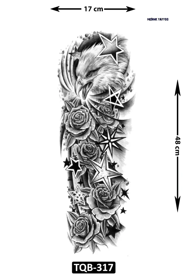 Kol Kaplamalı Dövme TQB-317