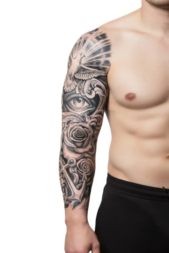 Kol Kaplamalı Dövme TQB-324