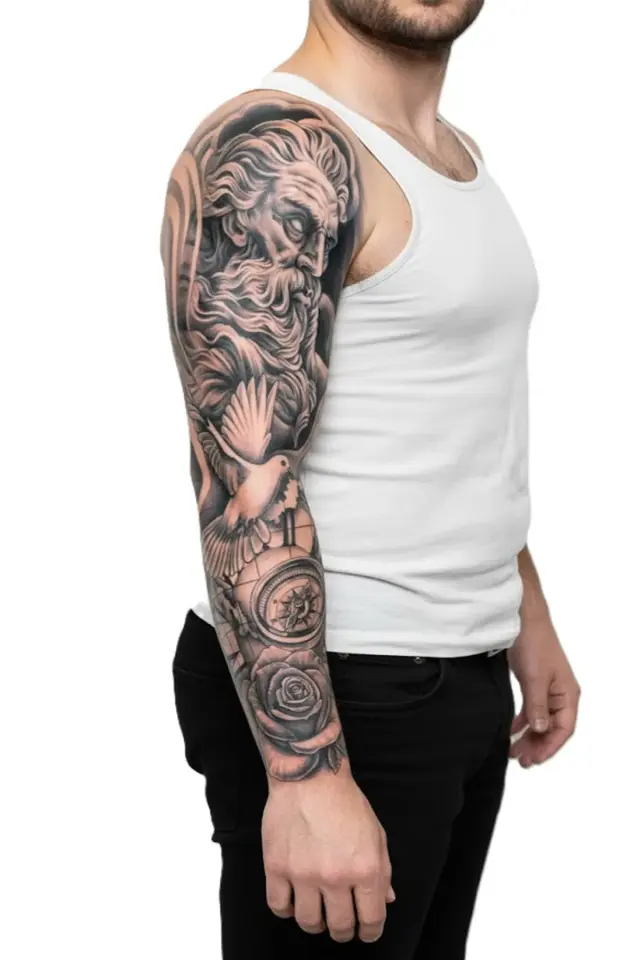 Kol Kaplamalı Dövme TQB-329