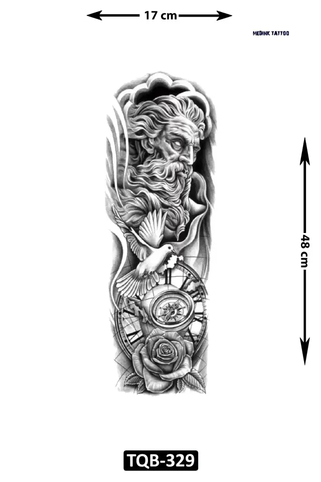 Kol Kaplamalı Dövme TQB-329