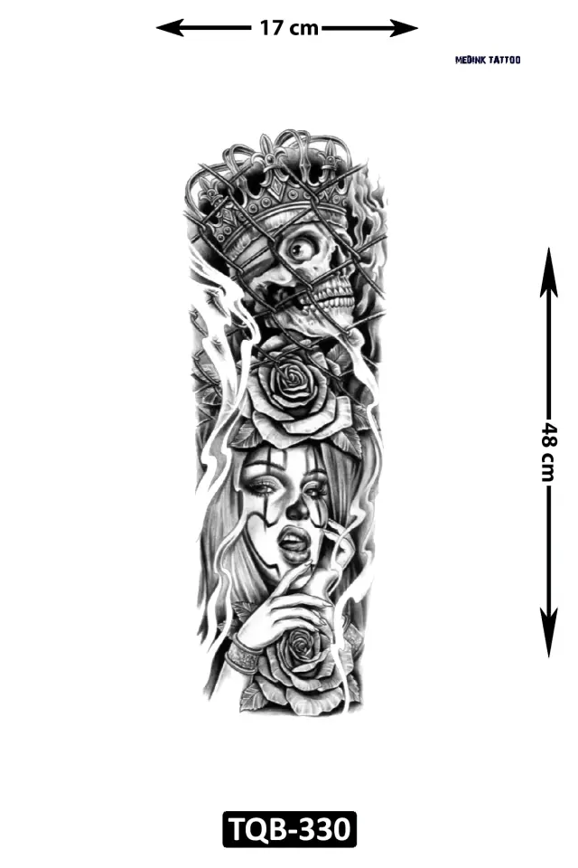 Kol Kaplamalı Dövme TQB-330