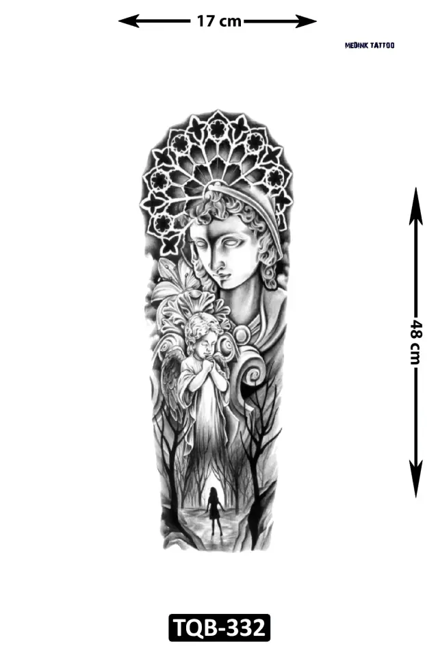 Kol Kaplamalı Dövme TQB-332