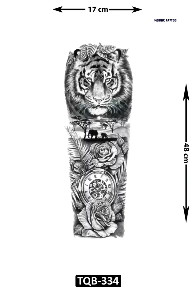 Kol Kaplamalı Dövme TQB-334