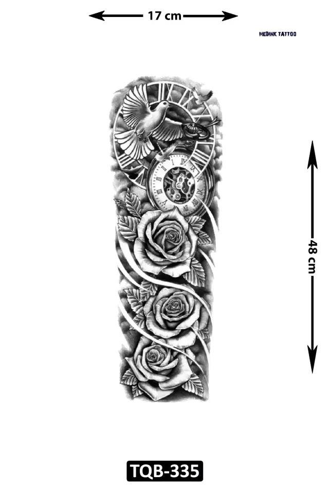 Kol Kaplamalı Dövme TQB-335
