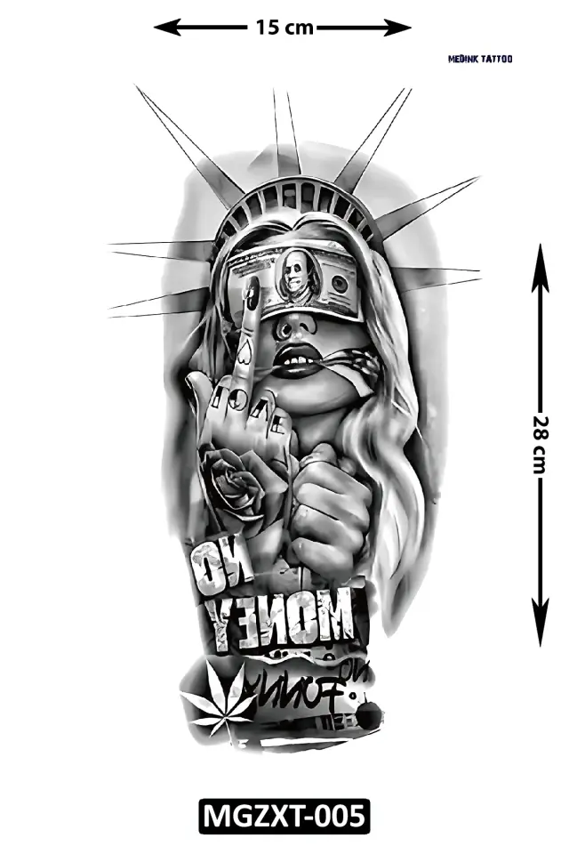 Yarım Kol Dövme MGZXT-005
