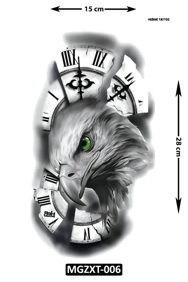 Yarım Kol Dövme MGZXT-006