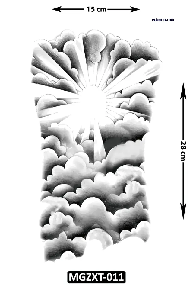 Yarım Kol Dövme MGZXT-011