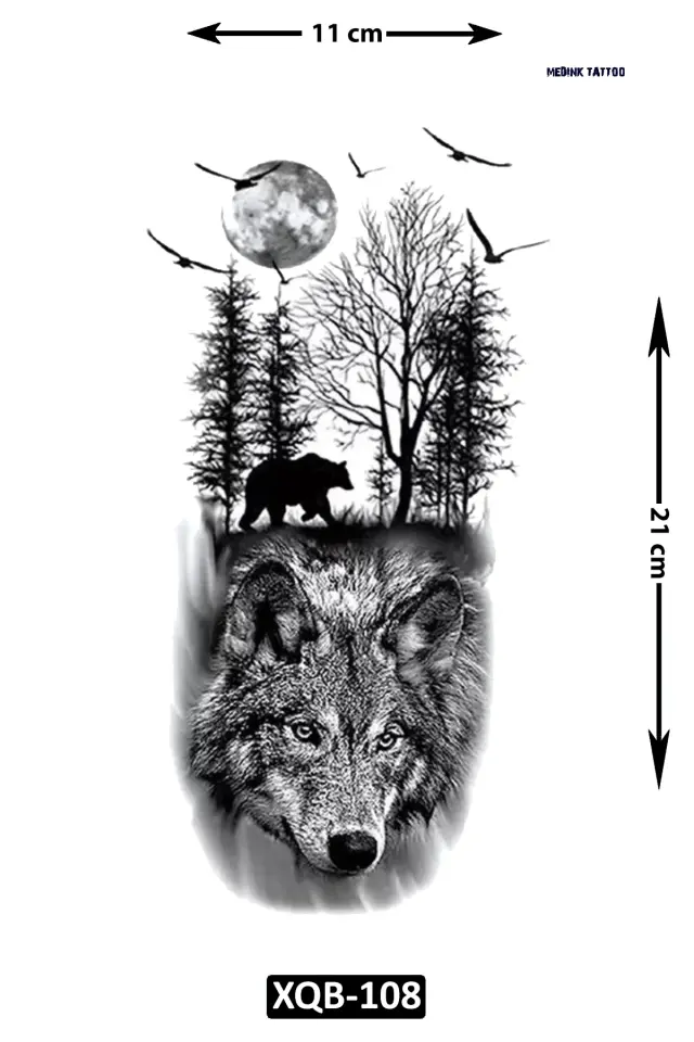 Orta Boy Dövme XQB-108