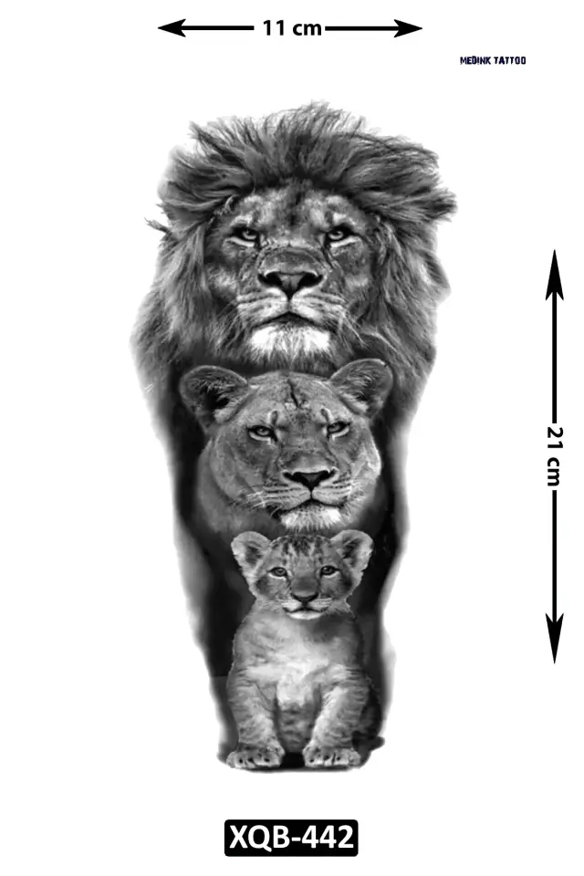 Orta Boy Dövme XQB-442