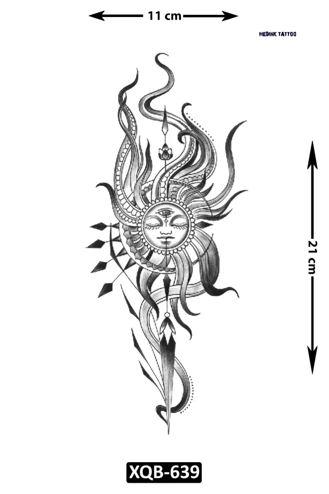 Orta Boy Dövme XQB-639